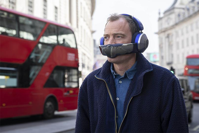 Dyson's air-purifying "Bane" headphones to launch in March 2023